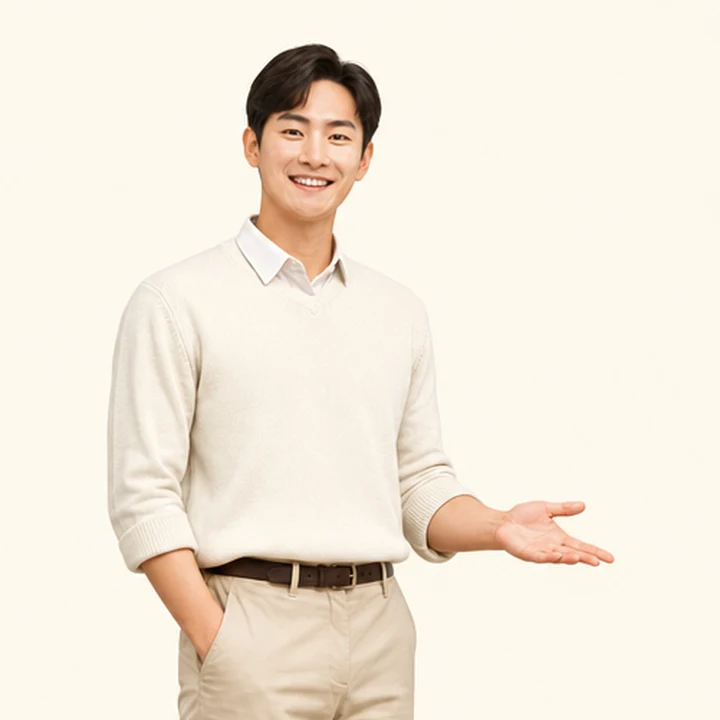 연체자 K8 장기렌트카 상담 신청을 안내하는 담당자